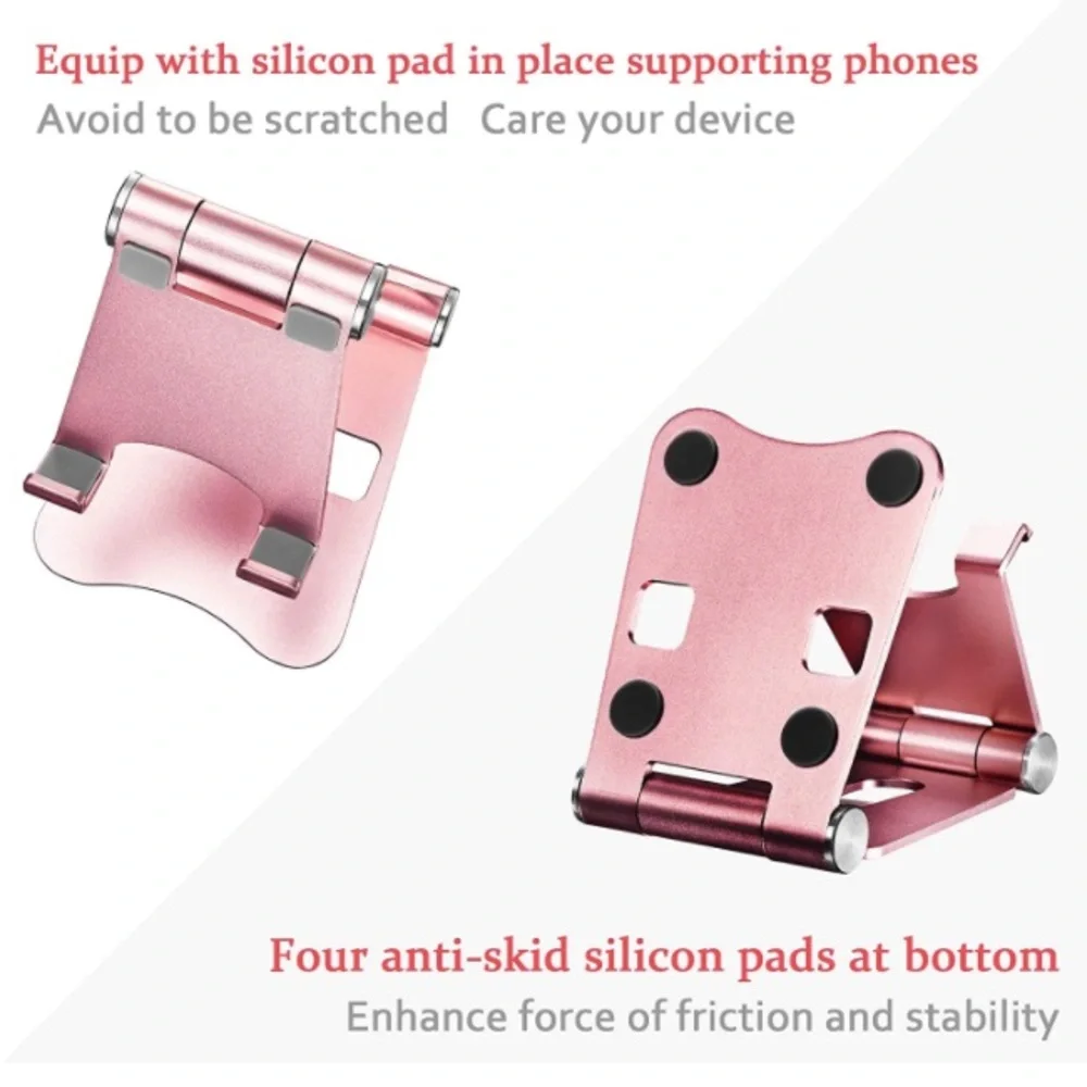 Multi-Angled Adjustable Cellphone Stand Foldable Holder for Smartphone Devices